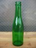 画像2: 1930'S　SODA BOTTLE　ソーダボトル　ポップボトル　ガラスボトル　グリーン　アンティーク　ビンテージ (2)