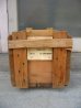 画像2: ウッドボックス　SUPPLEMENTARY CHARGE ASSY　木箱　ストレージBOX　アドバタイジング　アンティーク　ビンテージ (2)