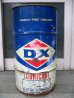 画像3: オイル缶　SUNOCO　中型　ドラム缶　DX　トラッシュカン　ダストボックス　アンティーク　ビンテージ (3)