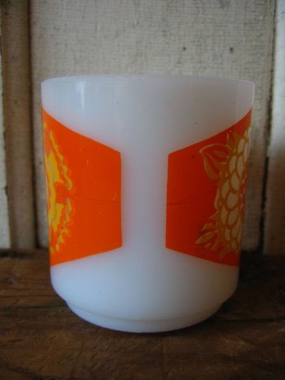 画像4: Glasbake　マグカップ　ミルクガラス　プリント　アンティーク　ビンテージ