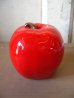 画像1: リンゴ　apple　アップル　卓上オブジェ　陶器　アンティーク　ビンテージ (1)