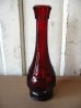 画像1: 花瓶　1970’S　フラワーベース　イタリアンガラス　レッド　アンティーク　ビンテージ (1)