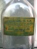 画像5: 瓶　エンボス　ボトル　オリーブオイル　OLIVE OIL　クリアガラス　アンティーク　ビンテージ