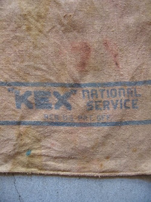 other photographs.3: ファブリック　ワイピングクロス　ウエス　SHOP TOWEL SERVICE　"KEX" national SERVICE　生地　タオル　アンティーク　ビンテージ