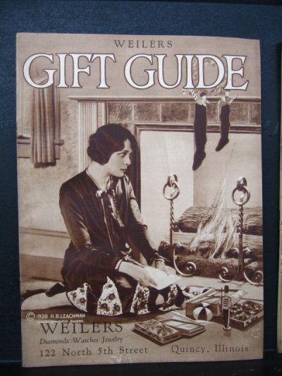 画像2: 1920’S　WEILERS　カタログ　GIFT GUIDE　アクセサリー　1928年　プレゼント　アンティーク　ビンテージ