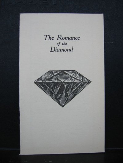 画像2: 1920’S　ダイアモンド　ガイドブック　ブックレット　The Romance of the Diamond　1923年　アンティーク　ビンテージ