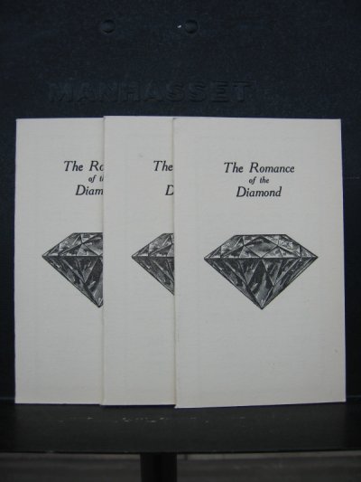 画像1: 1920’S　ダイアモンド　ガイドブック　ブックレット　The Romance of the Diamond　1923年　アンティーク　ビンテージ