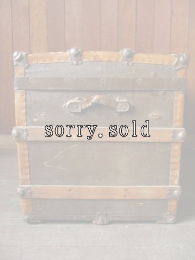 画像4: 19世紀　トランク　超大型　スーツケース　店舗什器に　アンティーク　ビンテージ