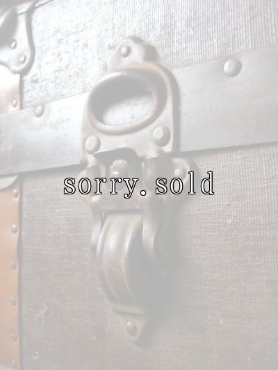 画像8: 19世紀　トランク　超大型　スーツケース　店舗什器に　アンティーク　ビンテージ