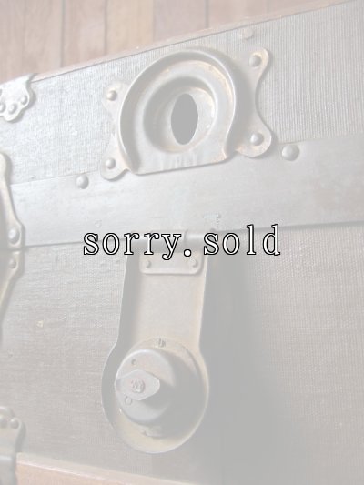 画像7: 19世紀　トランク　超大型　スーツケース　店舗什器に　アンティーク　ビンテージ