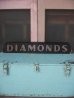 画像2: 1930年代　バナー　JEWELRY SHOP　1930’S　バナー　広告　DIAMONDS　サイン　ウッド　硬質厚紙　アンティーク　ビンテージ (2)