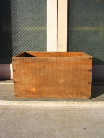 画像2: ウッドボックス　フルーツクレート　木箱　B.C. FRUIT　ストレージBOX　アドバタイジング　アンティーク　ビンテージ
