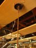 画像10: 1920’S　シーリングライト　ビクトリアン　アールデコ　5灯　シャンデリア　ベアバルブ　装飾　アイアン　真鍮メッキ　アンティーク　ビンテージ