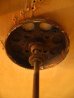 画像11: 1920’S　シーリングライト　ビクトリアン　アールデコ　5灯　シャンデリア　ベアバルブ　装飾　アイアン　真鍮メッキ　アンティーク　ビンテージ