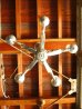 画像8: 1920’S　アールデコ　シーリングライト　シャビーシック　5灯　シャンデリア　装飾　ペイント　シルバー　アルミ合金　アンティーク　ビンテージ