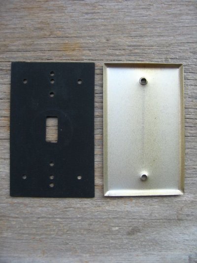 画像3: BELL　ブランクプレート　盲蓋　メクラ蓋　真鍮　NOS　デッドストック　箱付き　アンティーク　ビンテージ