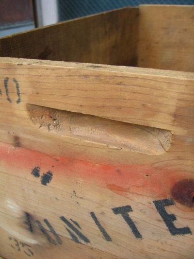 画像3: ウッドボックス　UNITED　木箱　ストレージボックス　アドバタイジング　アンティーク　ビンテージ
