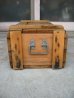 画像5: ウッドボックス　木箱　蓋付き　U.S　ミリタリー　アーミー　ストレージボックス　アドバタイジング　アンティーク　ビンテージ