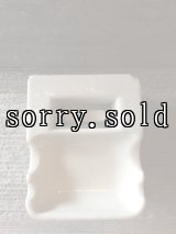 1920'S 30'S　アッシュトレイ　洗面　灰皿　陶器　ポーセレン　ポーセリン　アンティーク　ビンテージ