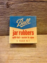 ボール　メイソンジャー　ボックス　箱　換え用　蓋　Ball jar rubbers　アドバタイジング　ヴィンテージ