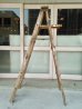 画像3: ウッド　ステップラダー　ラダー　はしご　梯子　木製　脚立　大型　6段　アンティーク　ビンテージ