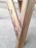 画像6: ウッドステップラダー　はしご　木製脚立　小型　3段　アンティーク　ビンテージ