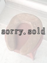 19世紀　1890’S 1900'S 1910'S　トイレットシート　子供用　KIDSサイズ　ウッド　木製　便座　U型　アンティーク　ビンテージ