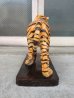 画像5: TIGER　とら　トラ　置物　オブジェ　タイガー　虎　オブジェ　陶器　石膏　アンティーク　ビンテージ