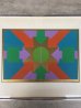 画像3: 1960'S 70'S　モダンアート　アートパネル　サイケデリックアート　絵画　アルミフレーム　ウォールデコ　ウォールオーナメント　壁掛け　アンティーク　ビンテージ