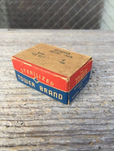 画像2: 1930'S 40'S 50'S　ネイル　ステイプル　紙箱　釘　5箱セット　アドバタイジング　アンティーク　ビンテージ