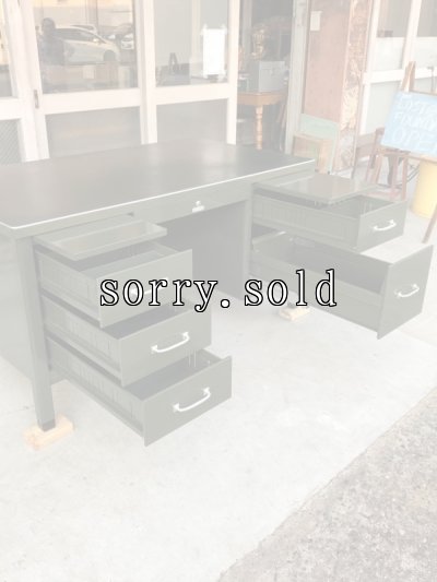 画像3: S様商談中 1940'S 50'S STEEL AGE スチールデスク オフィスデスク ワークデスク work desk ドロワー アイアン インダストリアル アンティーク ビンテージ
