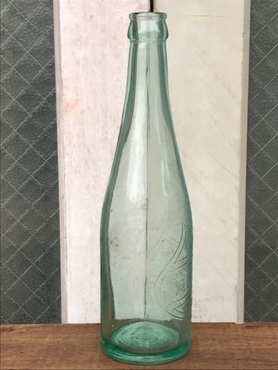 画像4: ビアボトル　ファルスタッフ　ガラスボトル　ビール瓶　FALSTAFF　色付きガラス　アンティーク　ビンテージ