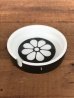 画像1: 大正ロマン　昭和レトロ　灰皿　アッシュトレイ　陶器　花柄　MADE IN JAPAN　アンティーク　ビンテージ (1)