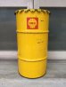 画像2: 1950'S 60'S　オイル缶　シェル　SHELL　中型　ドラム缶　トラッシュカン　ダストボックス　アドバタイジング　アンティーク　ビンテージ (2)