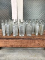 19世紀　1860’S 70'S 80'S　メディスンボトル　瓶　クリアガラス　アンティーク　ビンテージ