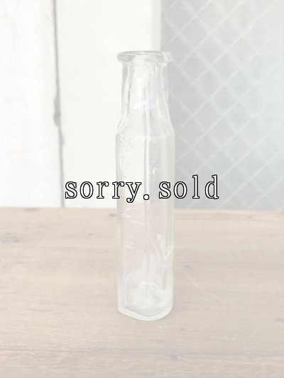 画像3: 19世紀　1860’S 70'S 80'S　メディスンボトル　4本セット　瓶　クリアガラス　色付きガラス　アンティーク　ビンテージ