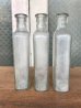 画像4: 19世紀　1860’S 70'S 80'S　メディスンボトル　瓶　クリアガラス　アンティーク　ビンテージ (4)