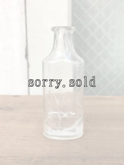 画像4: 19世紀　1860’S 70'S 80'S　メディスンボトル　4本セット　瓶　クリアガラス　色付きガラス　アンティーク　ビンテージ