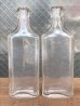 画像12: 19世紀　1860’S 70'S 80'S　メディスンボトル　5本セット　瓶　クリアガラス　アンティーク　ビンテージ