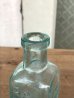 画像6: 19世紀　1860’S 70'S 80'S　メディスンボトル　ガラスボトル　4本セット　瓶　クリアガラス　色付きガラス　アンティーク　ビンテージ