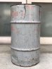 画像4: オイル缶　ステンシル　中型　ドラム缶　トラッシュカン　ダストボックス　シャビーシック　アンティーク　ビンテージ