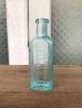 画像5: 19世紀　1860’S 70'S 80'S　メディスンボトル　ガラスボトル　4本セット　瓶　クリアガラス　色付きガラス　アンティーク　ビンテージ