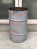 画像5: オイル缶　ステンシル　中型　ドラム缶　トラッシュカン　ダストボックス　シャビーシック　アンティーク　ビンテージ