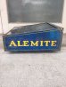 画像3: 1920'S 30'S　ショーケース　ALEMITE　ディスプレイ ケース　ショップ什器　店舗什器　カウンタートップケース　5列2列2段　メタル　ウッド　クリアガラス　アンティーク　ビンテージ