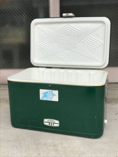 画像10: サーモス　クーラーボックス　THERMOS　グリーン　ビンテージアウトドア　アンティーク　ビンテージ