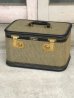 画像1: 50'S　メイクボックス　Amelia Earhart Luggage　バニティケース　ミラー付き　店舗什器に　アンティーク　ビンテージ (1)