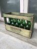 画像1: 1930'S 40'S　ワインボトル　ワインボトルクレート　10本セット　80's　SEMETTE WATTEN　ボトルケース　ウッドボックス　木箱　アドバタイジング　アンティーク　ビンテージ (1)
