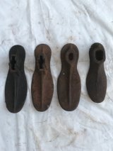 1920'S 30'S　シャビーシック　靴型　シューラスト　４個セット　アイアン　店舗用什器　アンティーク　ビンテージ