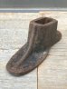 画像17: 1920'S 30'S　シャビーシック　シューラスト ポスト シャフト　台座　靴型　３個セット　アイアン　店舗用什器　アンティーク　ビンテージ