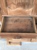 画像19: 1860'S 1870'S 1880'S　19世紀　シャビーシック　カップボード　ウッドキャビネット　水屋　食器棚　プリミティブ　カントリー　Primitive Country Antique Pie Safe Cupboard star Punched Tin Panels　アンティーク　ビンテージ